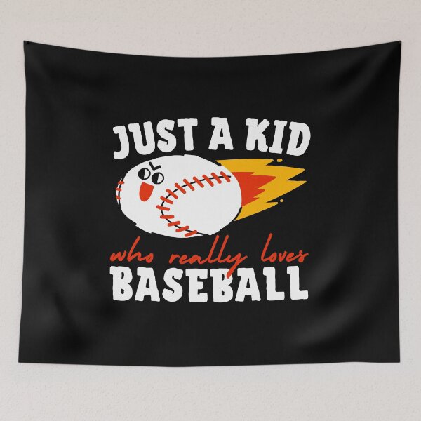 Item preview, Just A Kid Who Loves Baseball designed and sold by to-esu.