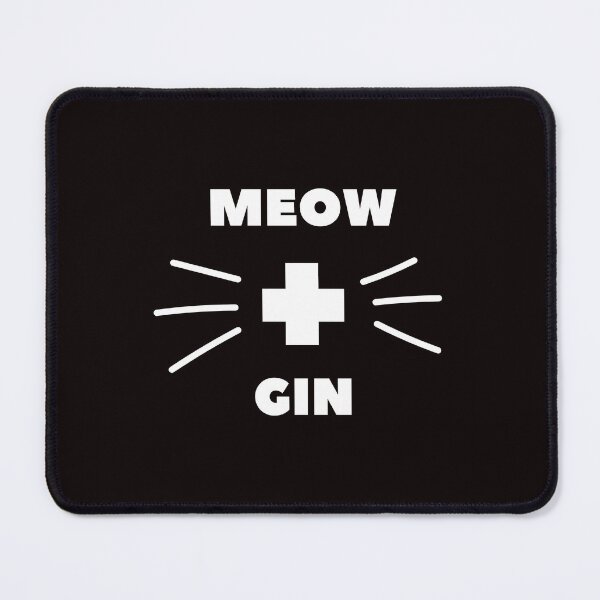 Item preview, Meow and Gin designed and sold by Doodlehub.