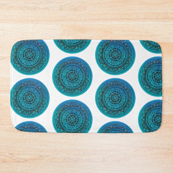 Item preview, Blue Mandala Pattern designed and sold by Fern and Quill.