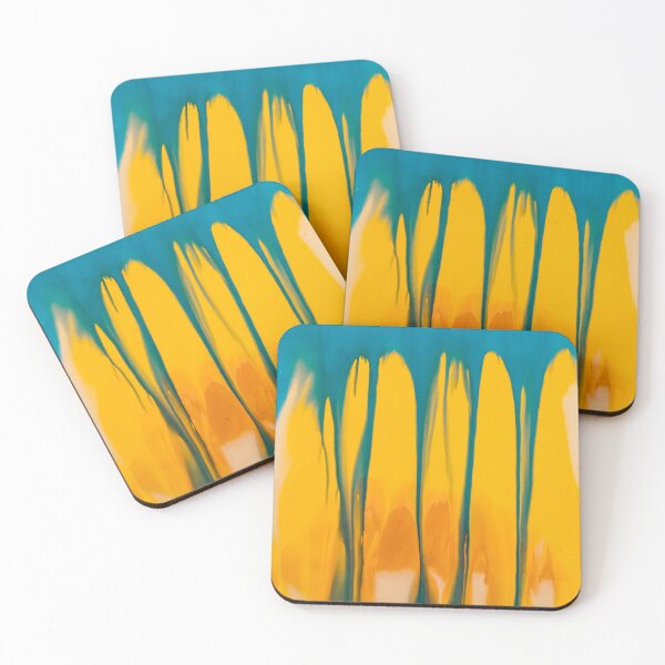 Item preview, Blue and Yellow color splash. designed and sold by Kanchan1987.