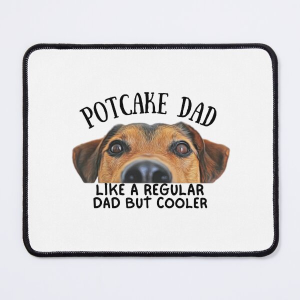 Item preview, Potcake Dad Like A Regular Dad But Cooler for Dog Lover Dad Mom designed and sold by EsraaBaniOdeh.