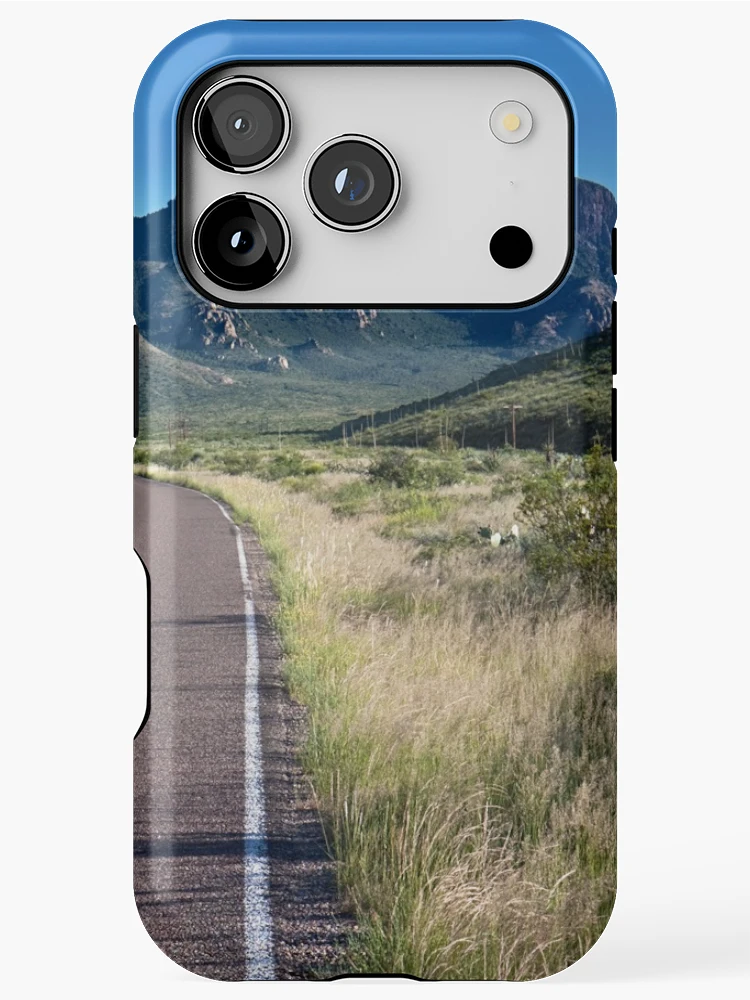 Thumbnail 1 of 4, iPhone Case, Texas Road designed and sold by The Studio Red.