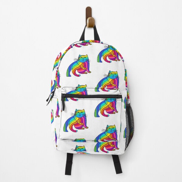 Item preview, abstract strange colorful cat art  designed and sold by vishalraifx.
