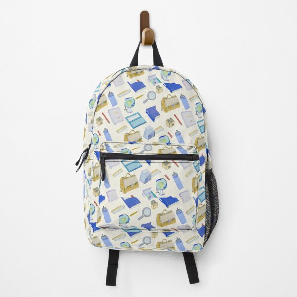 Item preview, school things pattern  designed and sold by chyornayakoshka.