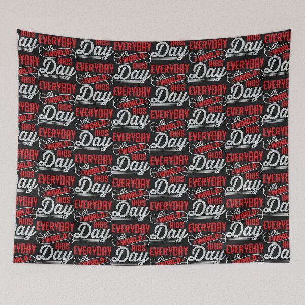 Item preview,  everyday is world AIDS day designed and sold by Allklassy.