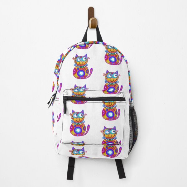 Item preview, Abstract cute colorful cat art  designed and sold by vishalraifx.