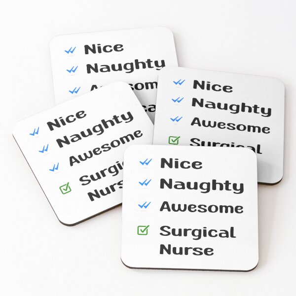 Item preview, Nice Naughty Awesome Surgical Nurse designed and sold by Hatlof.