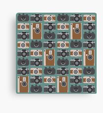 Analogue cameras Canvas Print