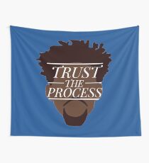 Trust The Process Wall Tapestry