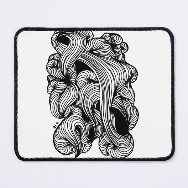 Item preview, Winding love, Line work mood doodle, made by hand designed and sold by MrsMoodle.