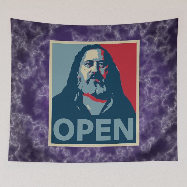 Item preview, Richard Stallman - Open (Obama Poster Style) designed and sold by SolarCross.
