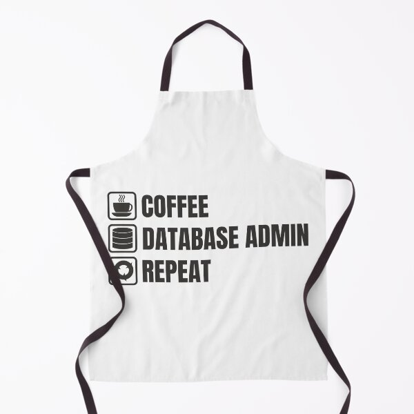 Item preview, Coffee, Database Admin, Repeat (For Light Background) designed and sold by thecatcouch.