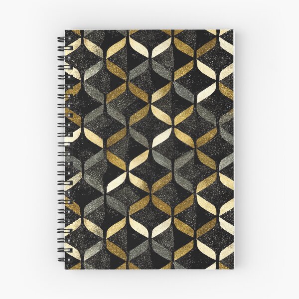 Item preview, Trellis in Silver Gold and Graphite designed and sold by Patternifico.