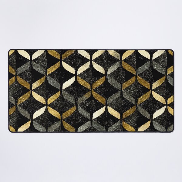 Item preview, Trellis in Silver Gold and Graphite designed and sold by Patternifico.