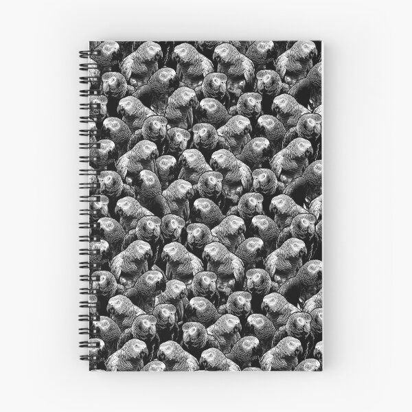 Aperçu de l'œuvre Modèle de perroquet gris d'Afrique du Congo africain créée et vendue par Alienphysique.