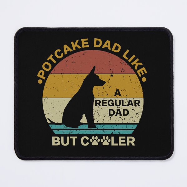 Item preview, Potcake Dad Like A Regular Dad But Cooler for Dog Lover Dad Mom designed and sold by EsraaBaniOdeh.