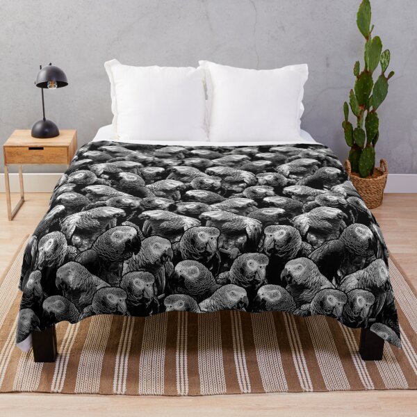 Item preview, African Congo Grey Parrot Pattern designed and sold by Alienphysique.
