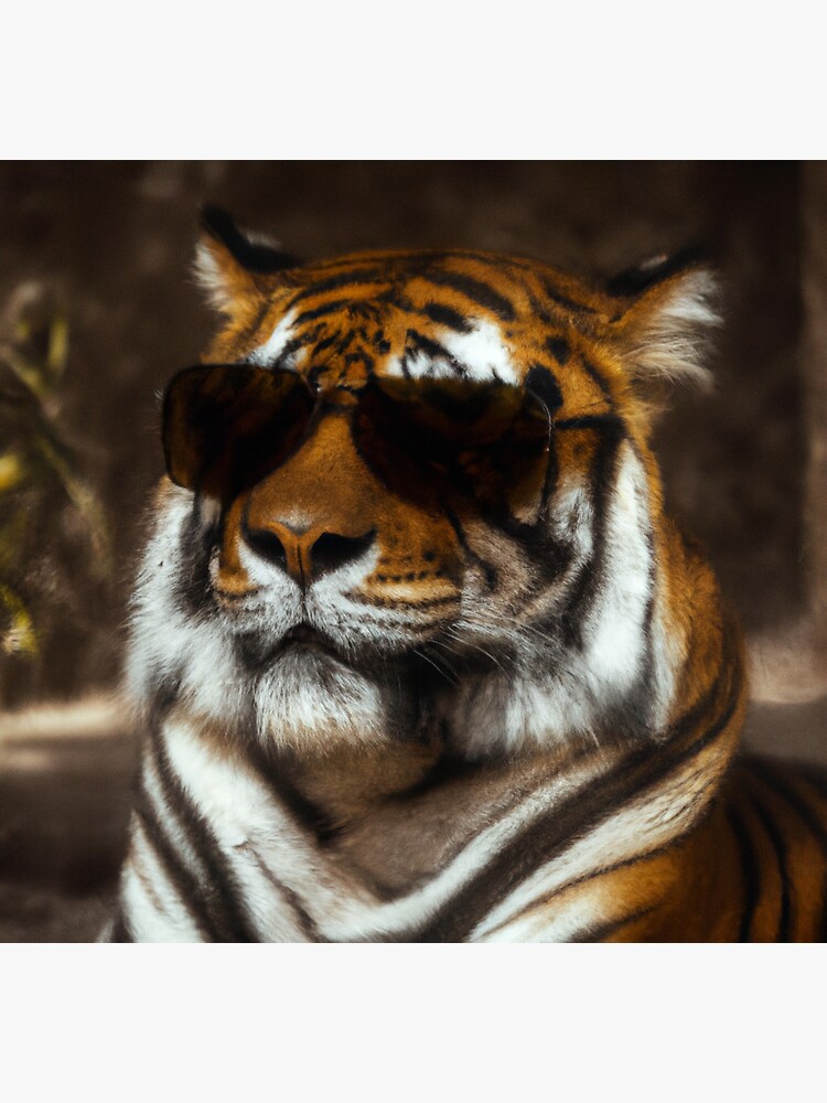 Tiger with Sunglasses