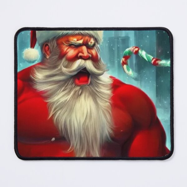 Item preview, BUFF SANTA designed and sold by Ramdom-Ai-Art.
