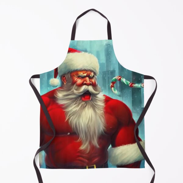 Artikelvorschau, BUFF WEIHNACHTSMANN entworfen und verkauft von Ramdom-Ai-Art.