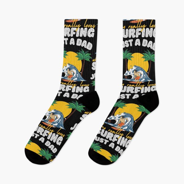 Item preview, Just a Dad Who Loves Surfing designed and sold by to-esu.