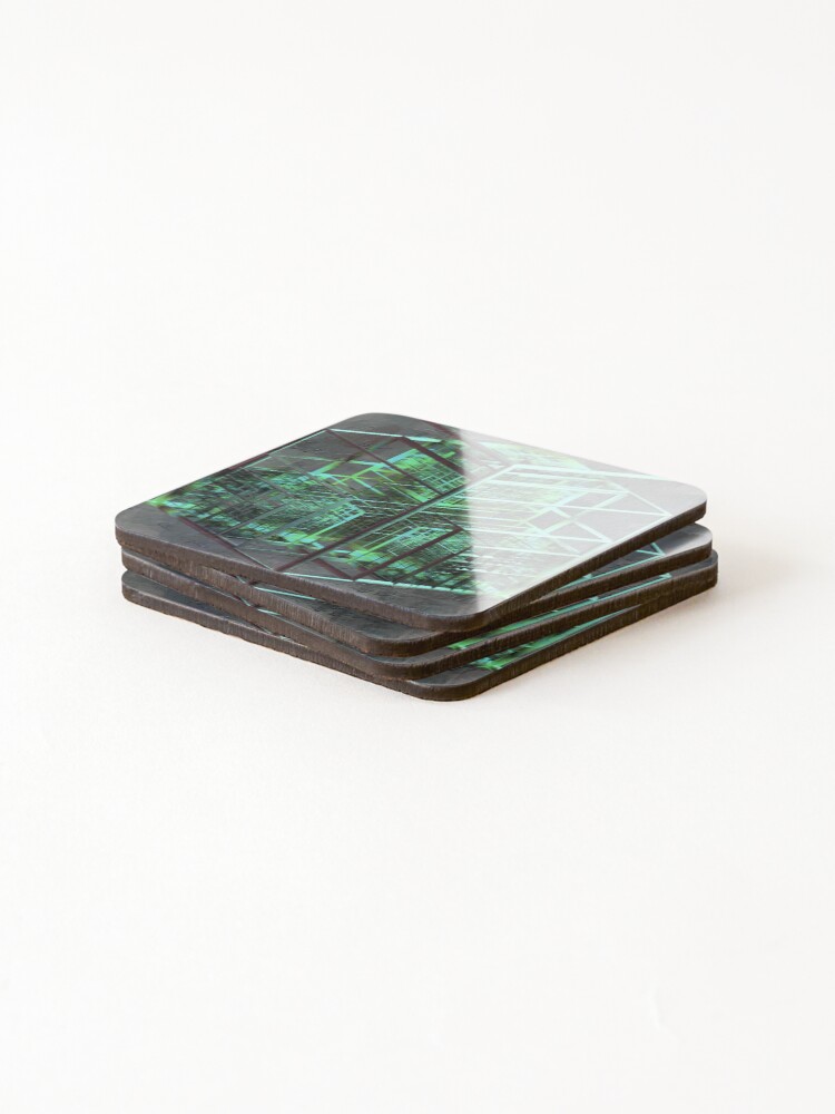 Thumbnail 4 of 5, Coasters (Set of 4), Boxed In designed and sold by Lynn1950.