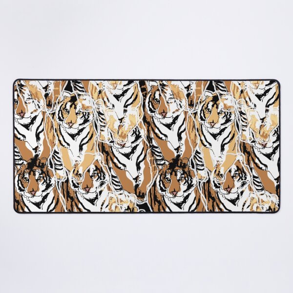 Artikelvorschau, Minimalistisches Tiger Line Art Design entworfen und verkauft von MindCereal.