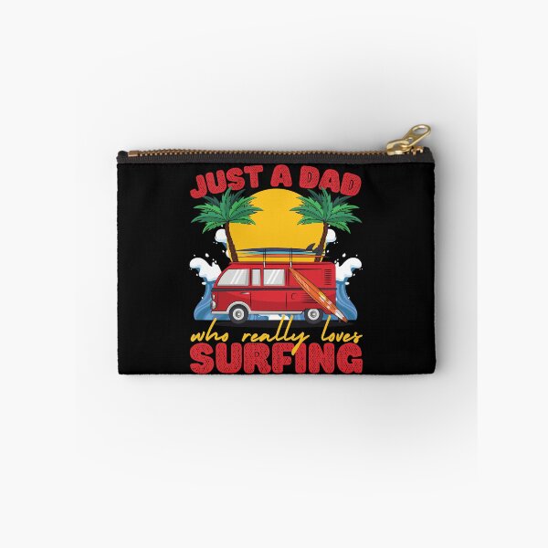 Item preview, Just a Dad Who Loves Surfing Red designed and sold by to-esu.