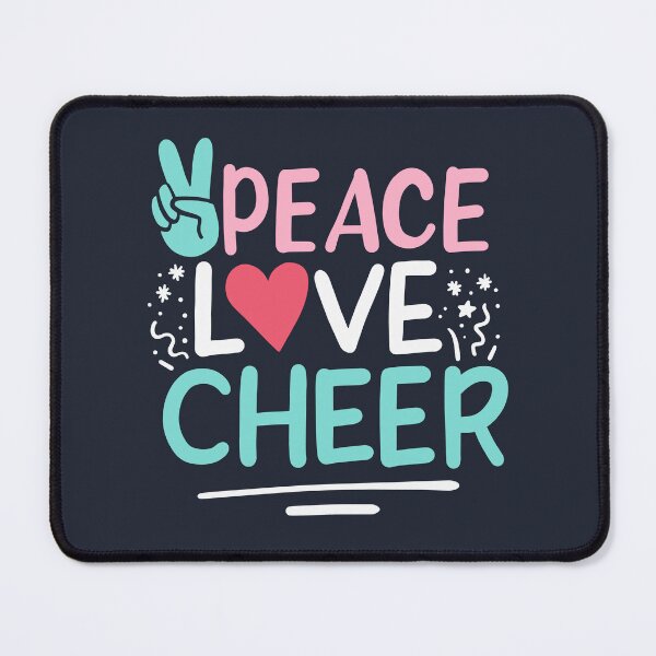 Item preview, Peace Love Cheer designed and sold by Bricke.