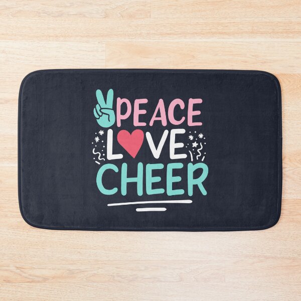Item preview, Peace Love Cheer designed and sold by Bricke.