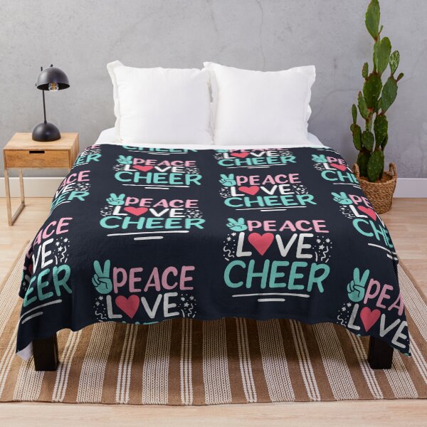 Item preview, Peace Love Cheer designed and sold by Bricke.