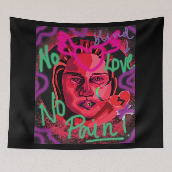 Item preview, No Blind Love No Pain designed and sold by Mydoodlings.