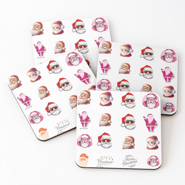 Item preview, Santa Claus Christmas Stickers designed and sold by QuotezArtist.