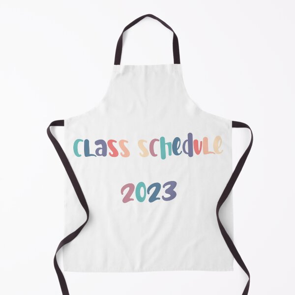 Item preview, Class Schedule 2023 designed and sold by catevalentini12.