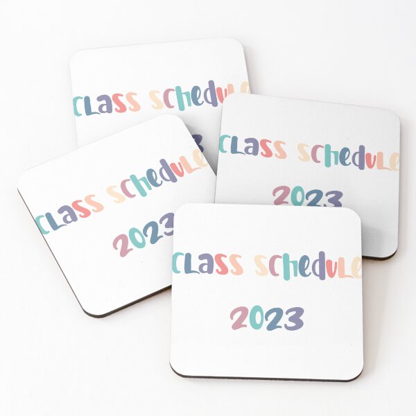 Item preview, Class Schedule 2023 designed and sold by catevalentini12.