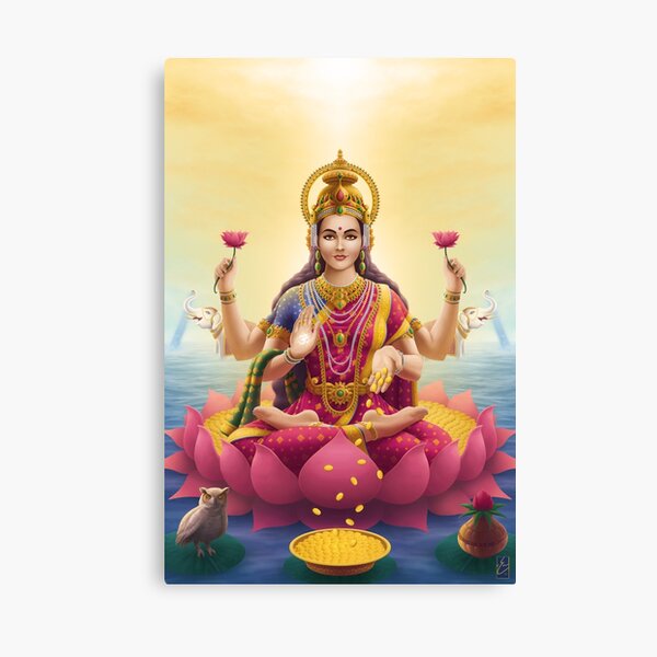 Goddess Lakshmi Lienzo