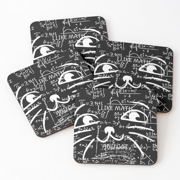 Item preview,   I LIKE MATH AND CAT  designed and sold by KIRA BROWN.