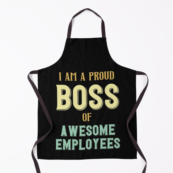 Item preview, I'm A Proud Boss Of Awesome Employees designed and sold by RockBeeDesigns.