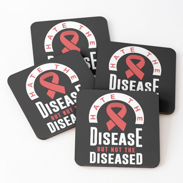 Item preview, hate the disease but not the diseased designed and sold by Allklassy.