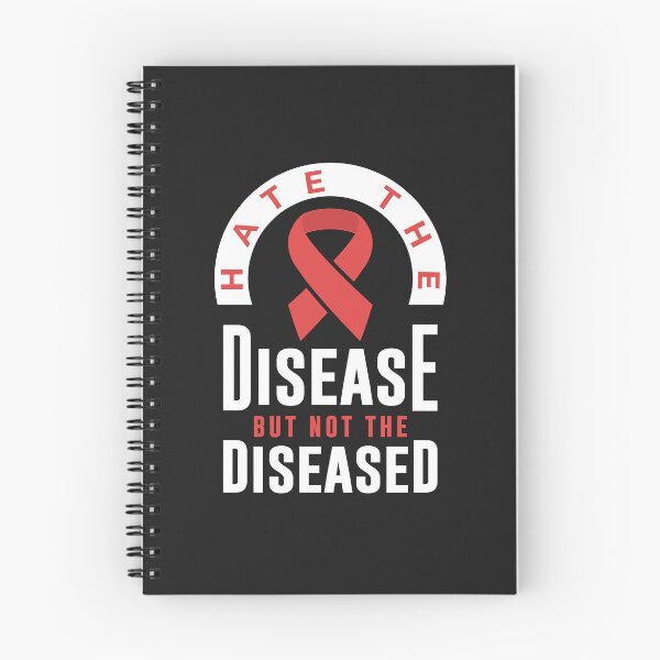 Item preview, hate the disease but not the diseased designed and sold by Allklassy.