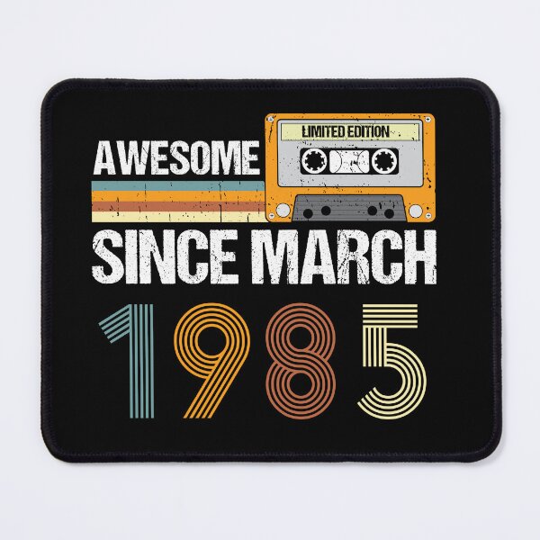 Item preview, Awesome Since March 1985 | 38th Birthday Gifts | 38 Years Old Gifts designed and sold by AMINE ★★★★★.