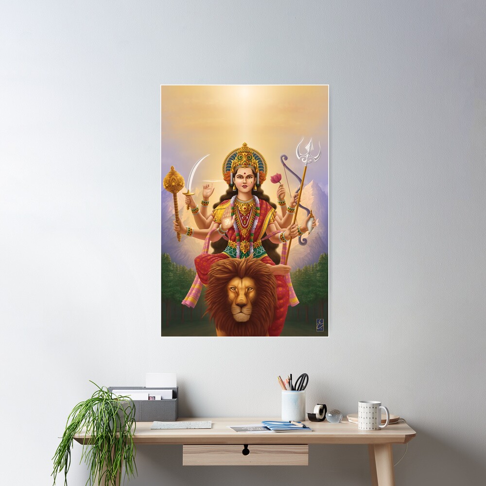 Goddess Durga Póster