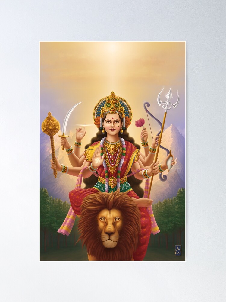Vista alternativa de Póster Goddess Durga