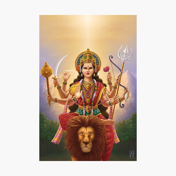 Goddess Durga Photographic Print
