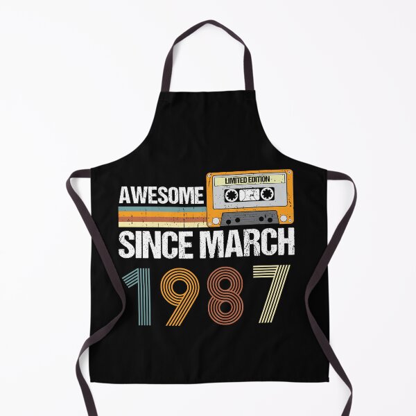 Item preview, Awesome Since March 1987 | 36th Birthday Gifts | 36 Years Old Gifts designed and sold by AMINE ★★★★★.