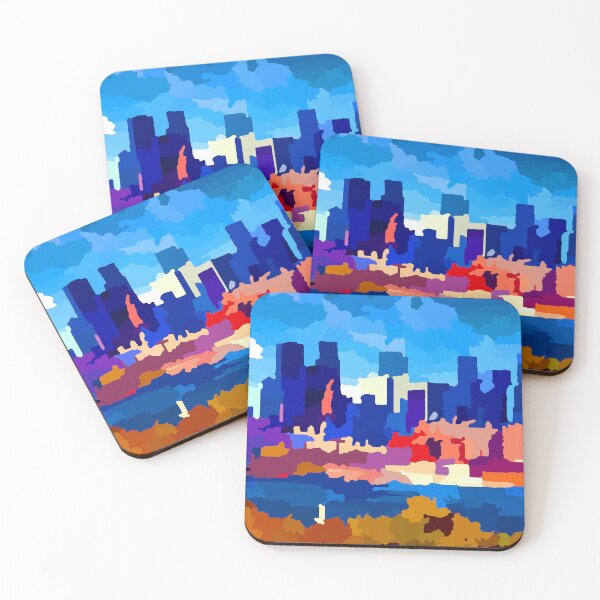 Item preview, Montreal Skyline Business District designed and sold by Jon-Baran.