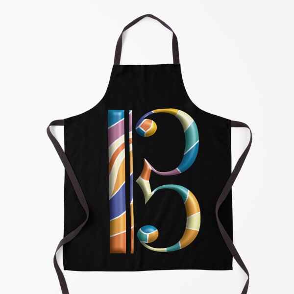 Item preview, Alto clef tenor clef colorful 3d designed and sold by piesdesignart.
