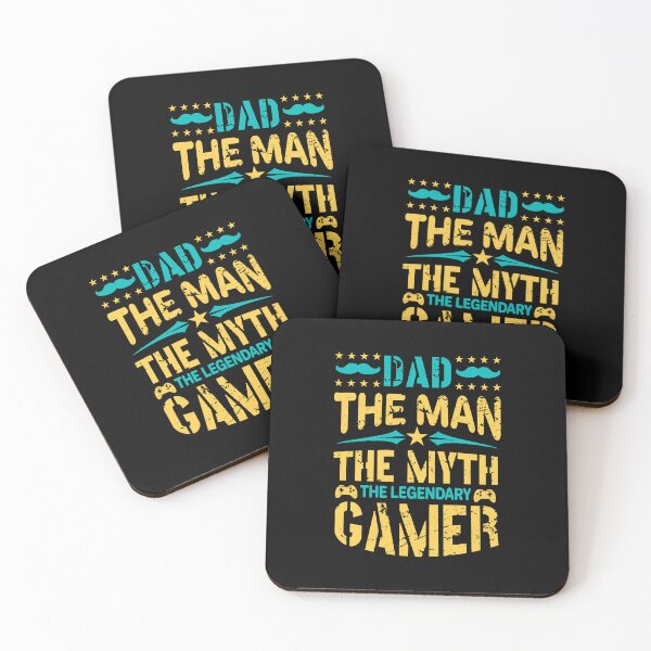 Item preview, Dad The Man The Myth The Legendary Gamer designed and sold by RockBeeDesigns.