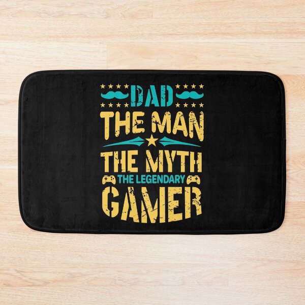 Item preview, Dad The Man The Myth The Legendary Gamer designed and sold by RockBeeDesigns.