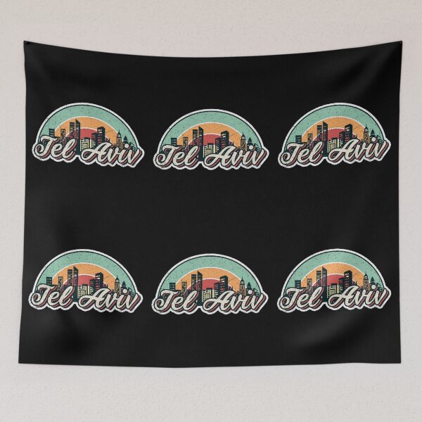Item preview, Tel Aviv city retro designed and sold by chrlalexandru.